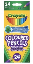 CRAYOLA Colouring Pencils - Assorted Colours (Pack of 24)Kids Arts & Crafts Sets