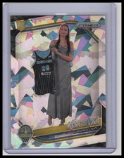 2025 Panini Prizm WNBA #85 Ajsa Sivka Ice Prizms