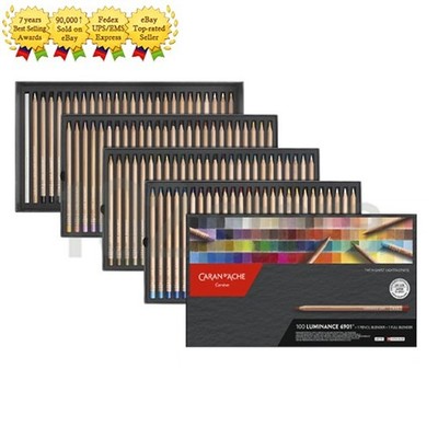 Caran d'Ache Luminance 6901 Colored Pencils 100Colors + 2 Full Blender