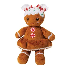 Douglas Toys Gingerbread Girl Plush Stuffed Animal Toy, 8"