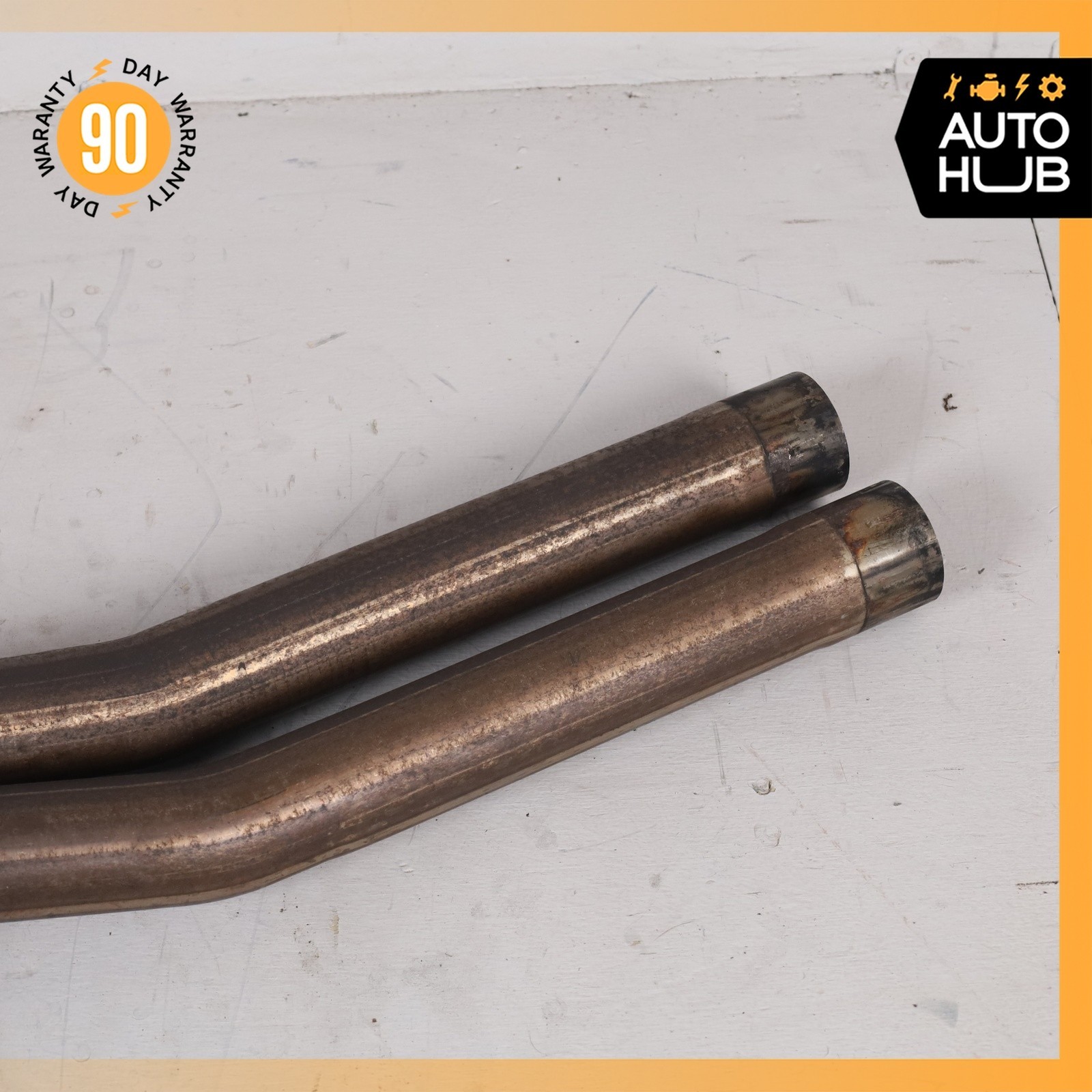 00-02 Bentley Arnage 6.8L V8 Exhaust Downpipe PJ55312PA OEM 42k