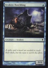 Kraken Hatchling - Zendikar: #50, Magic: The Gathering Nm C379