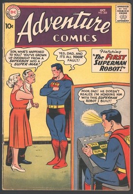 Adventure Comics #265 GD VTG 1959 Silver Age Superman DC Comics