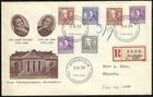 SWEDEN 1939 Royal Academy Set FDC Scott #272-278