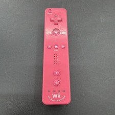 Original Nintendo OEM Remote Controller Pink For Wii & Wii U - Tested - Working
