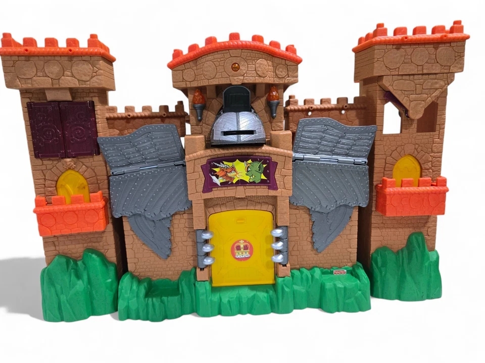 COMPLETE ! Fisher-Price Imaginext Eagle Talon Castle W/ Ogre, Dragon & MORE! - Image 4 of 4