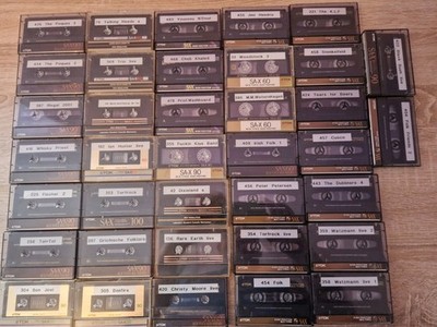 +270x  TDK/Maxell  60 /90 Version  Audio Kassetten Tapes Vintage Nostalgie 