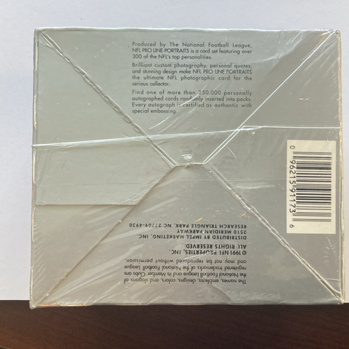 1991 Pro Line Portraits Signet Series Factory Sealed Box - Picture 5 of 5