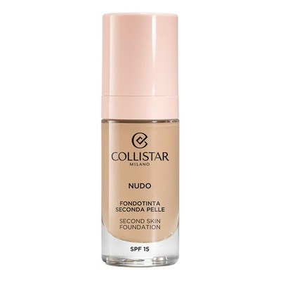 Nude Second Skin Foundation, Lang anhaltend, Leichte modulare Deckkraft, Wass...
