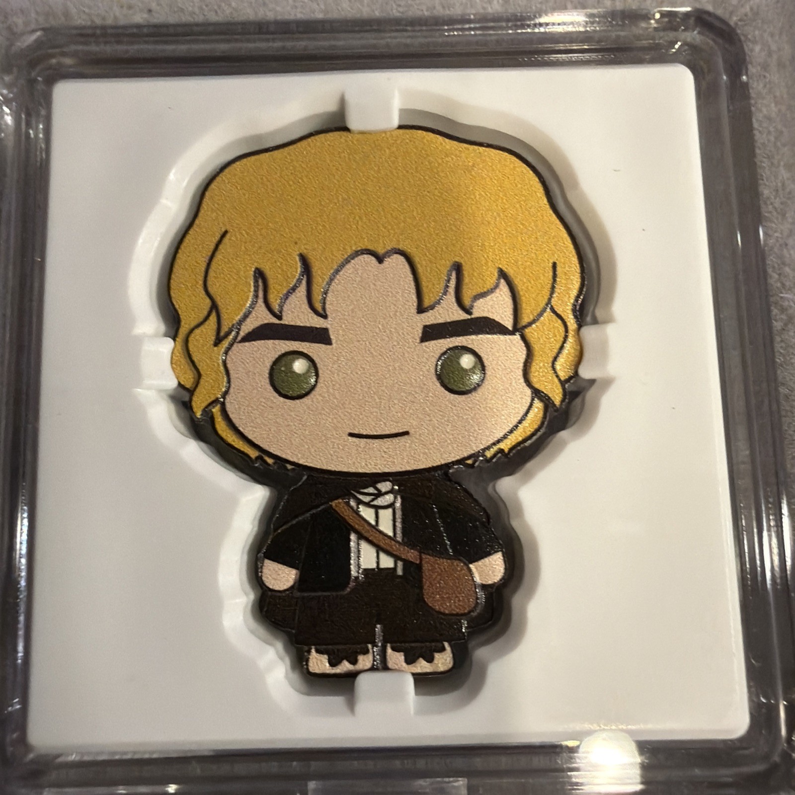 Samwise Images 2021 Samwise Gamgee Chibi .999 Fine Silver 1oz Lord of the Rings ...