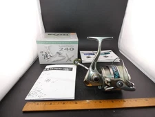 US REEL SUPERCASTER 240SX SPINNING FISHING REEL WITH INSTRUCTION PARTS GUIDE