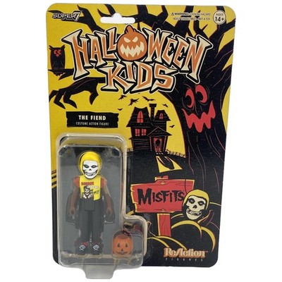 ReAction Halloween Kids Misfits The Fiend 3.75'' Action Figure Super7 New Sealed