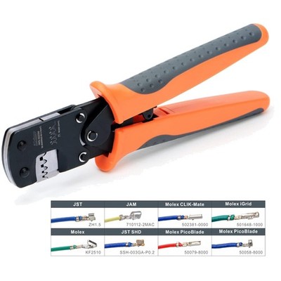 Ratcheting Crimper for D-Sub, Open Barrel - iCrimp IWS-3220M