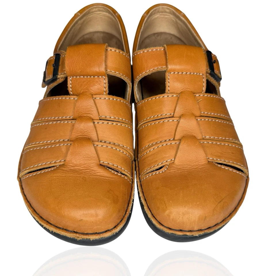 Sandalias de pescador Birkenstock Madeira de cuero tostado 41 / EE. UU. 8 - 8,5 para hombre Alemania Foto 2 de 4