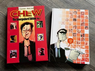 CHEW Smorgasbord vol 1 Variant NYCC Exclusive SIGNED Sketch Layman Guillory