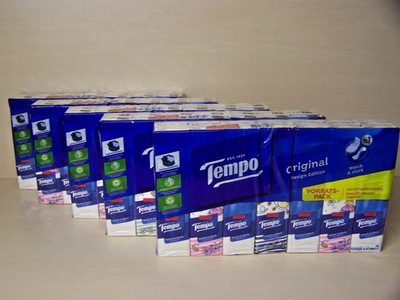  Tempo ''Original'' Taschentücher 4-lagig ( 5 x 42 Päckchen )