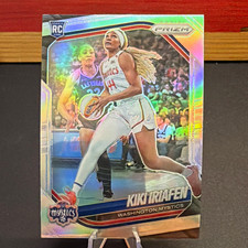 Panini 2025 Prizm WNBA Kiki Iriafen Rookie Card #72 Washington Mystics