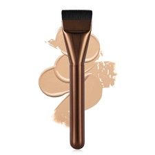 Flat Foundation Brush,Korean Makeup Brush Spatula Facial Brush for Liquid Founda