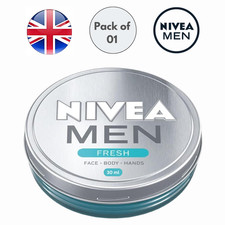 Nivea Men Fresh Moisturizer Gel Natural  Watermint Refreshing 30ml - Pack of 1