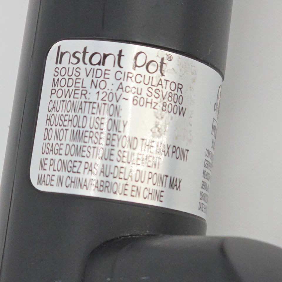 Instant Pot Accu Slim Sous Vide Circulator Model SSV800 - Image 4 of 4