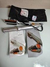 TreMilano InStyler IS1001 Rotating Hot Iron 1.25  Silver Orange 2008 SUPER CLEAN