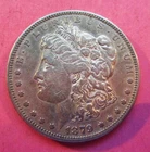 1879-S MORGAN SILVER DOLLAR. CIRCULATED. 2ND REVERSE. CIRCULATED.