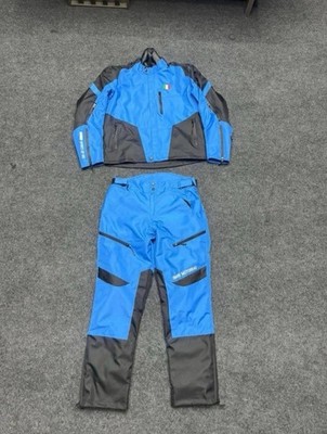BMW Motorrad Rallye Blue/black Jacket And Pants Men's Motorcycle/Motorbike Ride