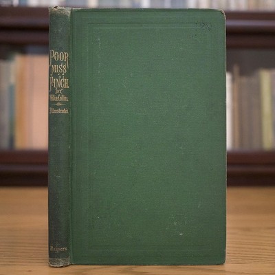 1872 FIRST EDITION WILKIE COLLINS POOR MISS FINCH (WOMAN IN WHITE THE MOONSTONE)