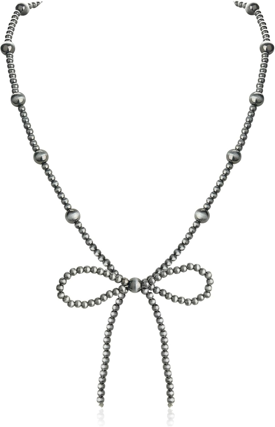 Navajo Pearl Bow Necklace Western Jewelry for Women Cowgirl Turquoise Necklaces