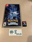 Pokemon Brilliant Diamond Revision Cart 002 Nintendo Switch Game SHAYMIN GLITCH