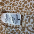 women's one size cover up/ poncho/ beach cover cheetah print — photo 3