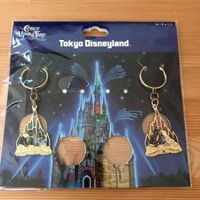 Disney Princess Keychain Set Cinderella  Rapunzel Used Opened, Minor