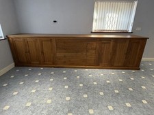 Handmade Solid Wood Sideboard – Bespoke Cabinet with Drawers & Cupboards