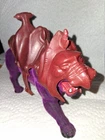Vintage 1981 He-man Masters Universe MOTU PANTHOR Purple Panther Tiger Cat