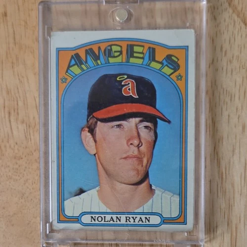 Topps 1972 Nolan Ryan California Angels #595 MLB Baseball Card Base Set Vintage