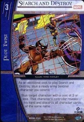 Search and Destroy - Unlimited - Marvel Origins - Vs System