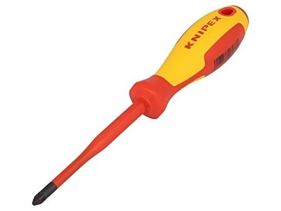 98 25 02 SL Schraubendreher isoliert Pozidriv  PZ2 L.Klingen: 100mm 1kVAC KNIPEX