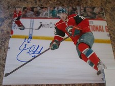 CAL CLUTTERBUCK SIGNED 8x10 MATTE PHOTO MINNESOTA WILD (C)