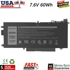 Battery for Dell Latitude 5289 7389 7390 2-in-1 71TG4 071TG4 K5XWW X49C1 60Wh