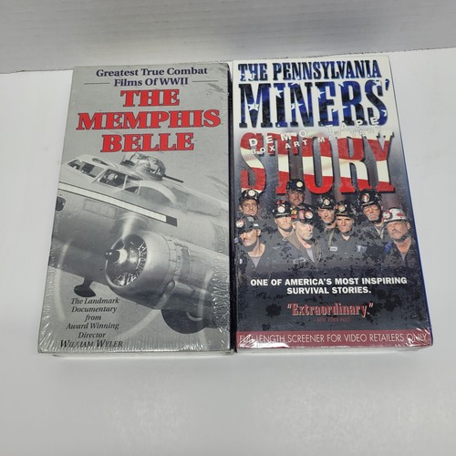 Lot of 6 Sealed VHS Tapes Memphis Belle Objective, Burma! Sam Spade PI NEW - Picture 9 of 10