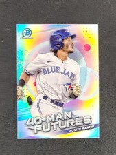 2021 Bowman Chrome 40-Man Futures💎 Insert  Refractor🔥Austin Martin🔥CLEAN!