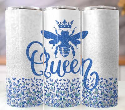 20oz Queen Bee Insulated Stainless Steel Tumbler - Perfect for Stylish Sips