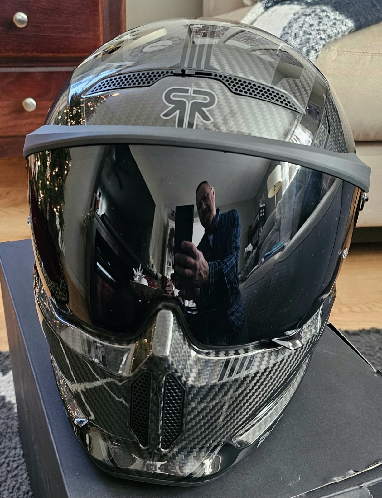 Ruroc helmet Atlas 4.0 Core Carbon Track eBay