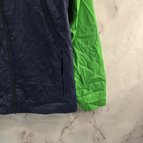 Columbia Coat Youth Large 12 14 Notre Dame Green Rain Jacket Hooded Boys Girls - Picture 4 of 13