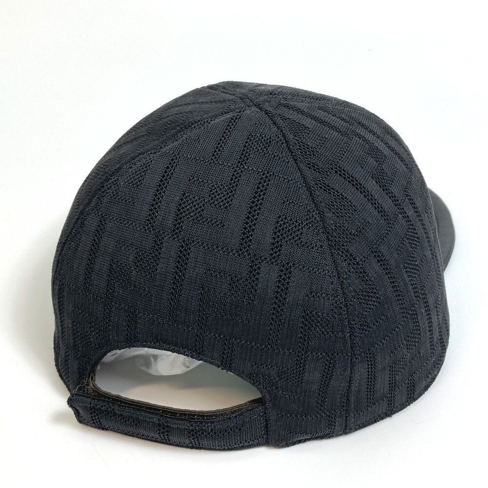 【新品未使用】FENDI zucca cap ズッカ FENDI Women's Shearling Zucca Hat with Visor Tobacco Brown