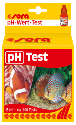 sera pH-Test 15 ml Einzeltest Wassertest Tröpfchentest