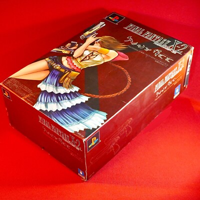 Final Fantasy X-2 Tiny Bee PS2 Gun Controller w/2Game w/Figure w
