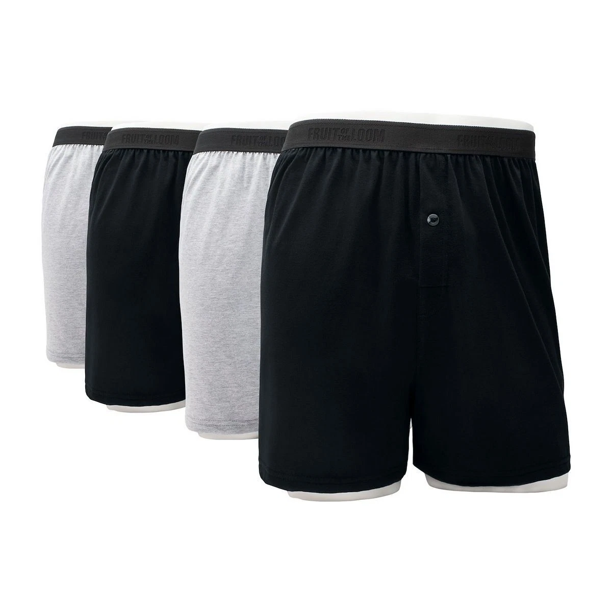 Big Tall Fruit of the Loom Signature 4 pk Big Man Relaxed Fit Knit