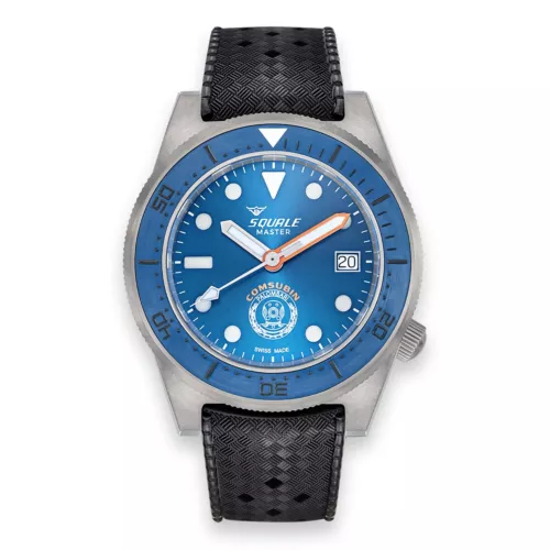 Squale Master x Palombari blaues Zifferblatt 1200M SCHWEIZER HERGESTELLT Taucheruhr Ltd Ed 500 Stck. - Bild 2 von 16
