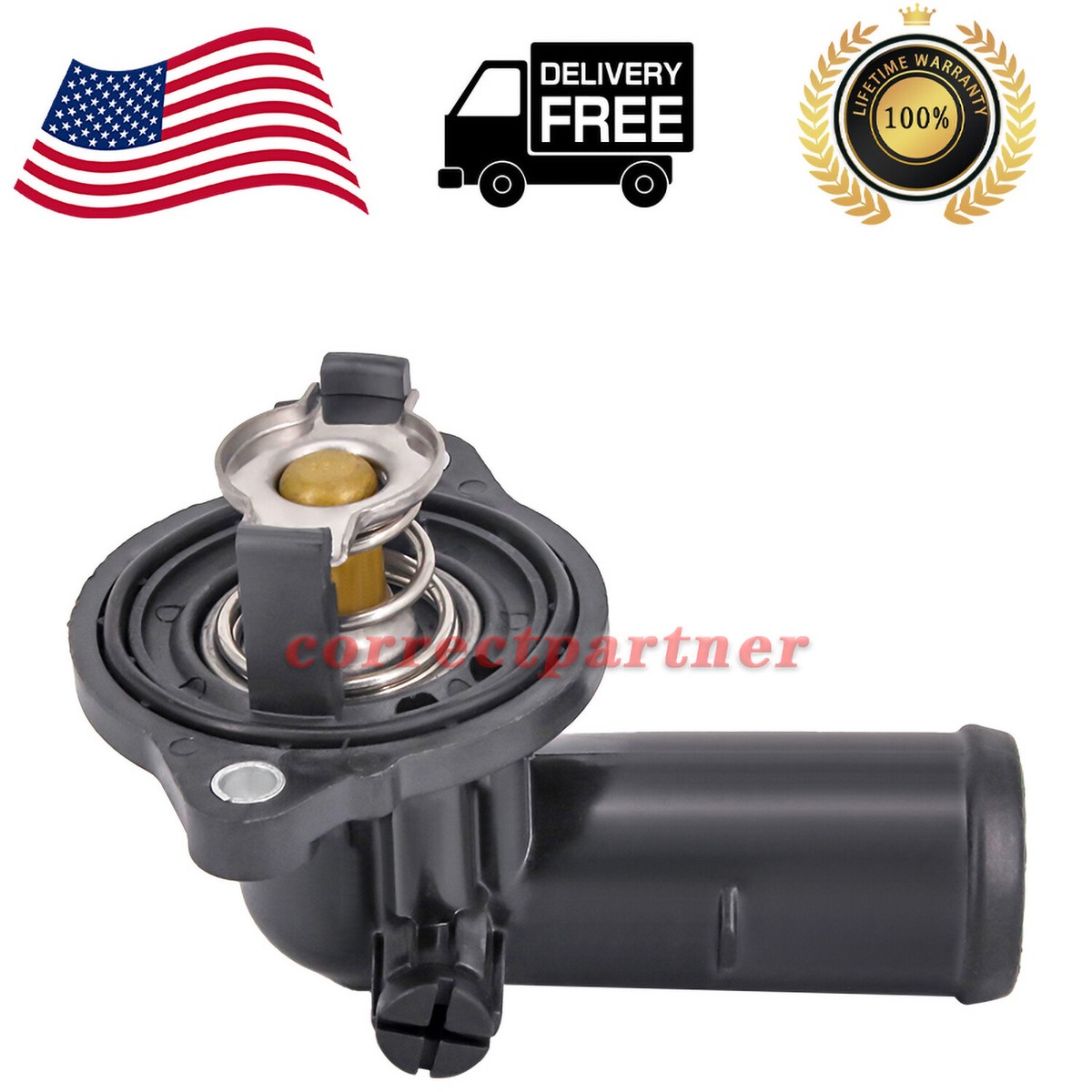 Thermostat Housing kit For Jeep Grand Cherokee Wrangler JK 3.6L
